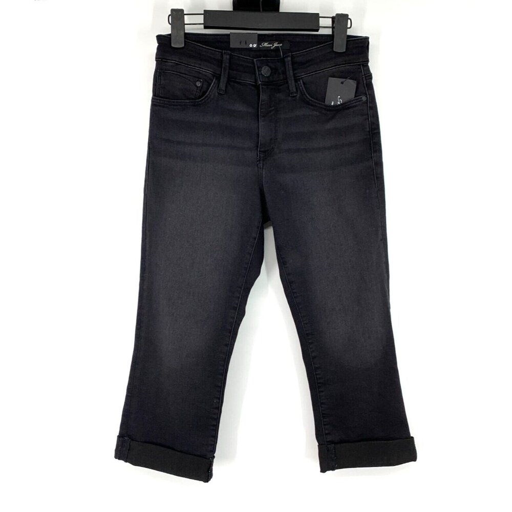 MAVI Jeans Marcia Capri Dark Soft Mid Rise Straight Leg Denim NWT